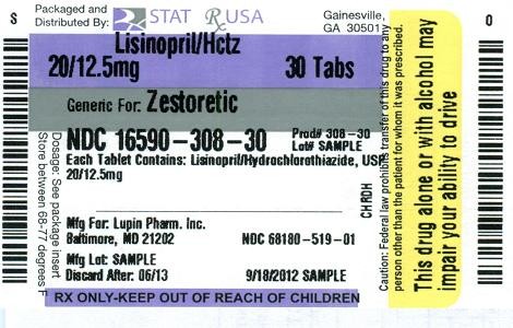 LISINOPRIL AND HYDROCHLOROTHIAZIDE